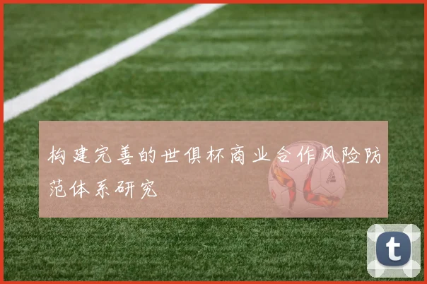 构建完善的世俱杯商业合作风险防范体系研究